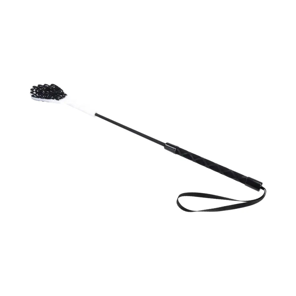Sex & Mischief® Lace Silicone Crop - Flogger