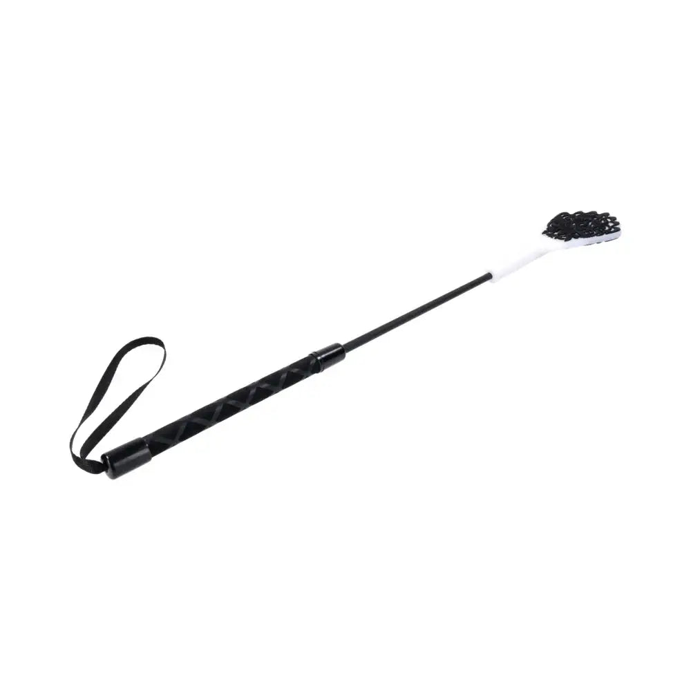 Sex & Mischief® Lace Silicone Crop - Flogger