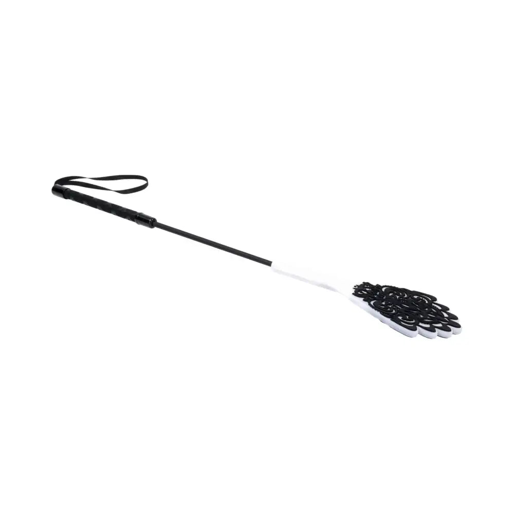 Sex & Mischief® Lace Silicone Crop - Flogger