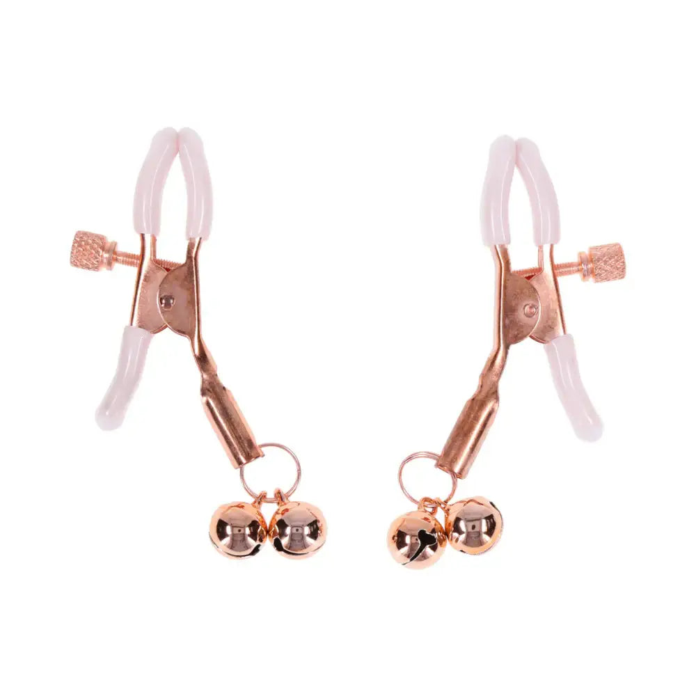 Sex & Mischief® Peaches ’n CreaMe Bell Nipple Clamps