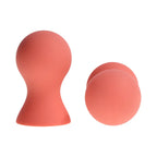 Sex & Mischief® Peaches ’n CreaMe Silicone Nipple Suckers Peach Clamps