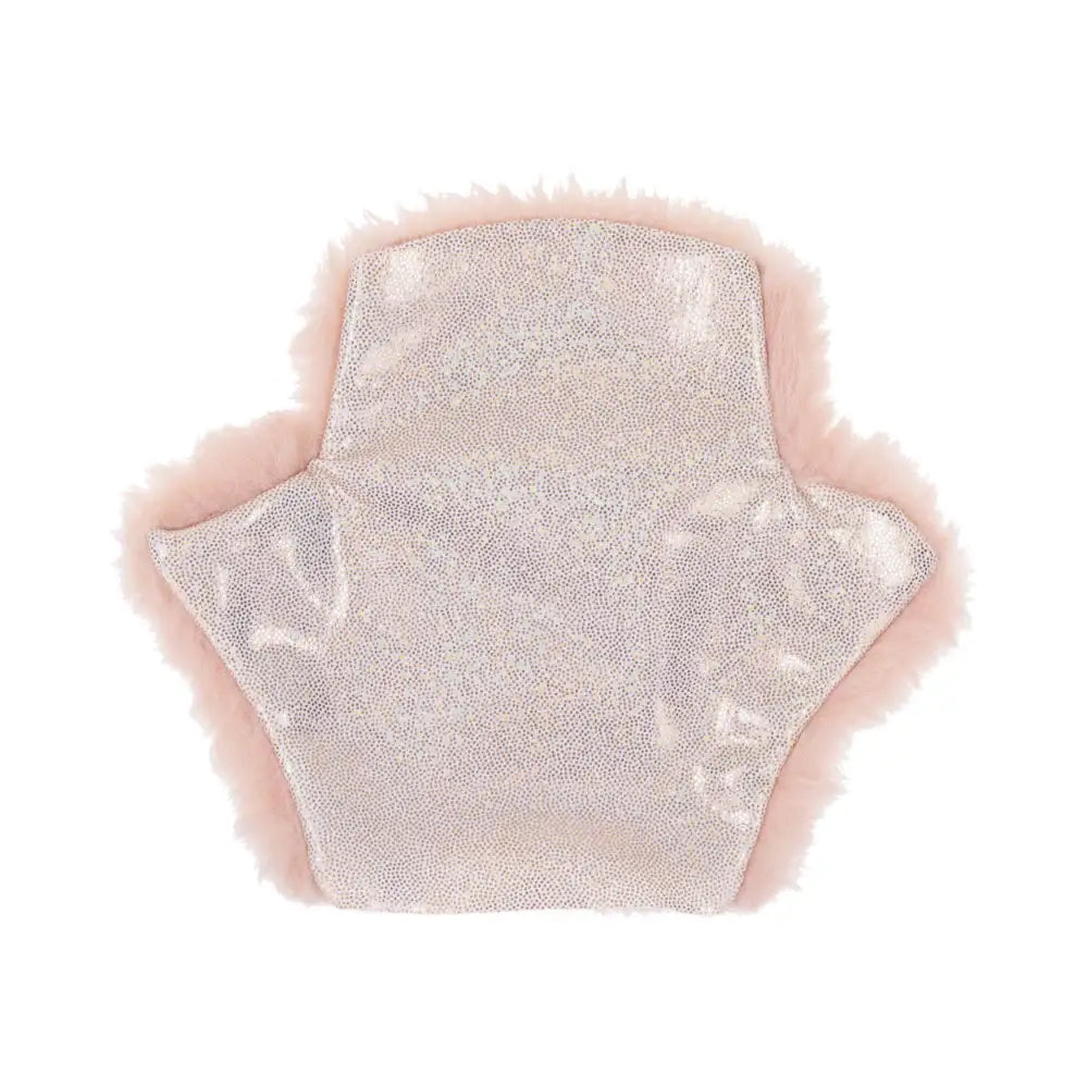 Sex & Mischief® Peaches ’n CreaMe Spiked Sensory Glove Peach Tickler