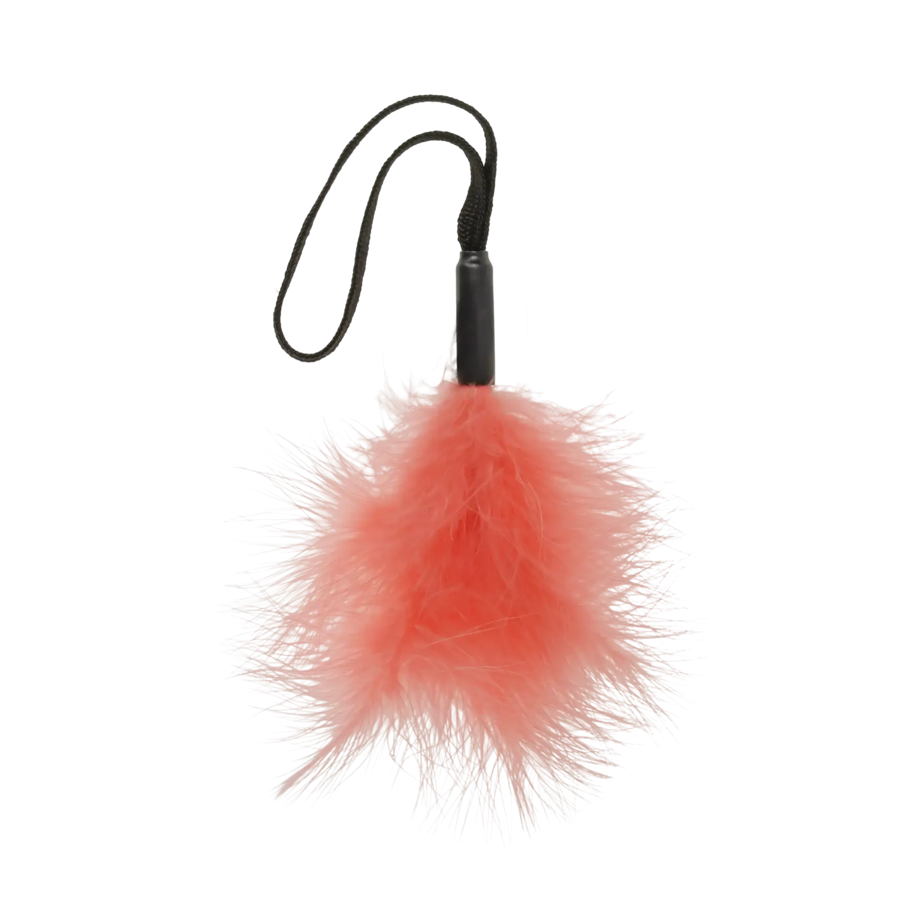 Sex & Mischief® Peaches ’n CreaMe Wrist Feather Tickler Peach