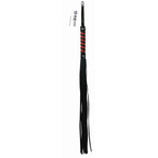 Sex & Mischief® Red and Black Stripe Flogger