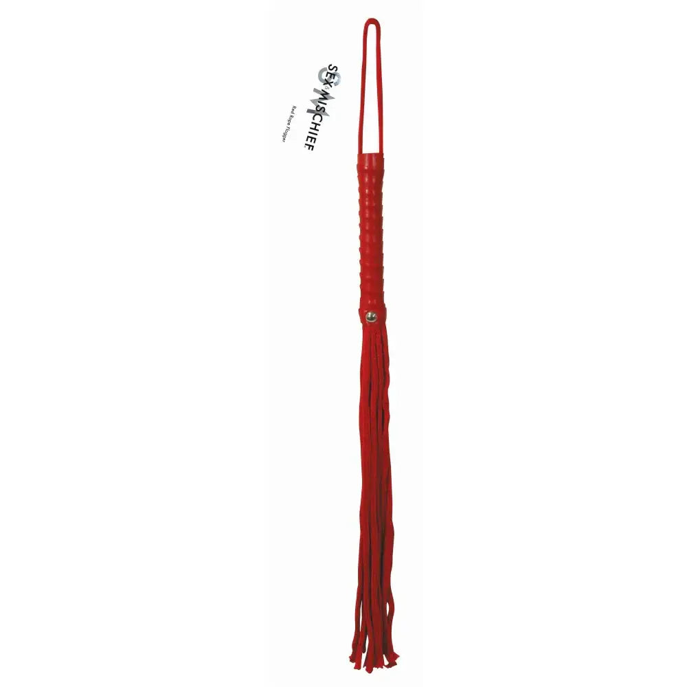 Sex & Mischief® Red Rope Flogger