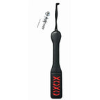Sex & Mischief® XOXO Paddle - Black - Flogger