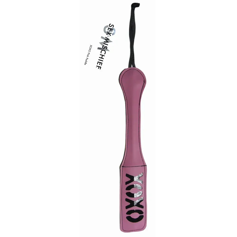 Sex & Mischief® XOXO Paddle - Pink - Flogger