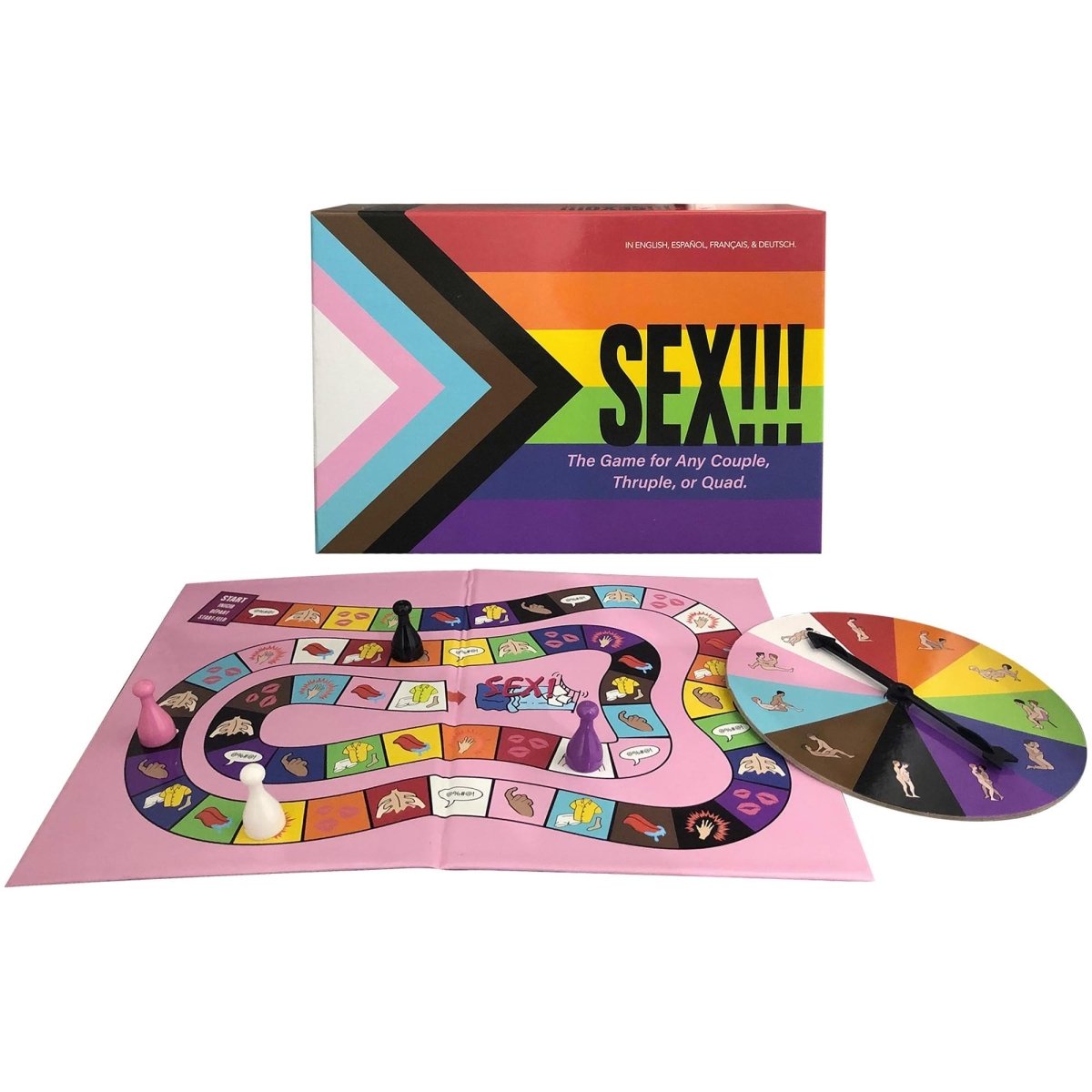 Sex!!! - The Game for Any Couple, Thruple, or Quad - Rolik®