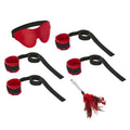 Sexy Submissive Kit - Red - Restraints