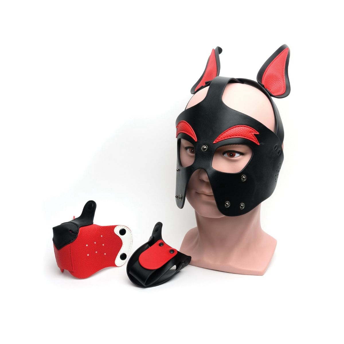 665 Playful Pup Hood Red - Rolik®