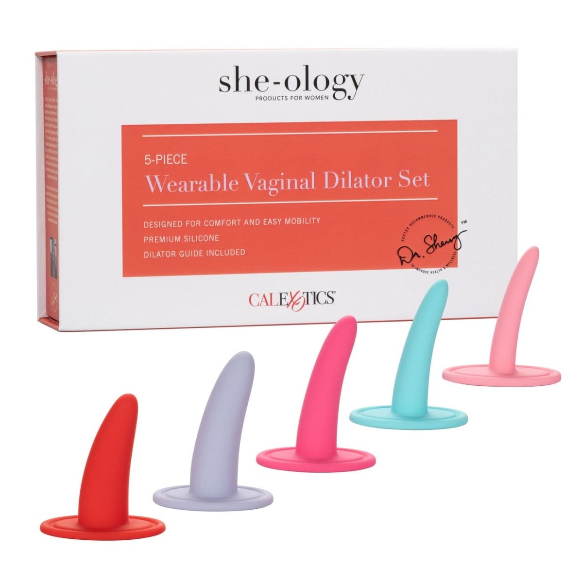 She - ology® 5 Piece Wearable Vaginal Dilator Set - Rolik®