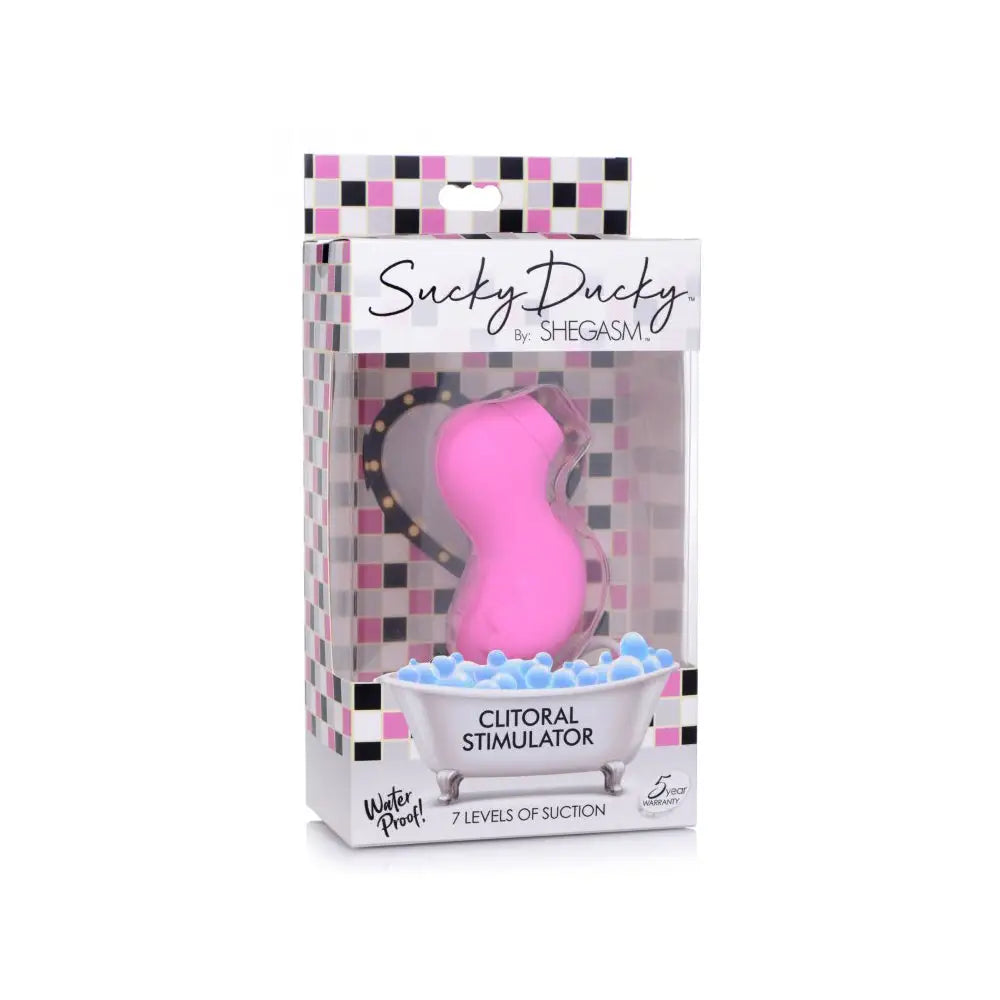 Shegasm™ Sucky Ducky™ Silicone Clitoral Stimulator - Vibrator