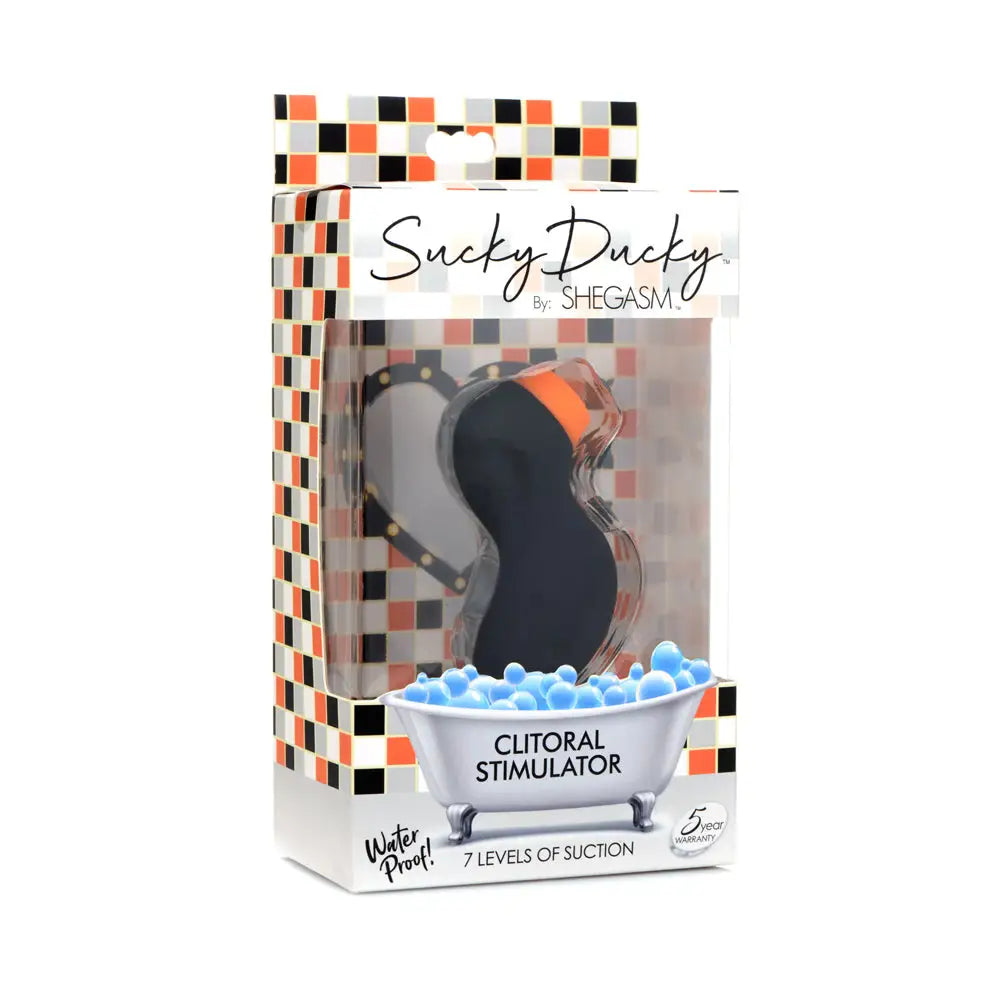 Shegasm™ Sucky Ducky™ Silicone Clitoral Stimulator - Vibrator