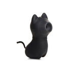 Shegasm™ Sucky Kitty Silicone Clitoral Stimulator - Black - Vibrator