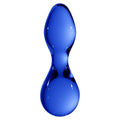 Chrystalino Seed Glass Dildo - Blue