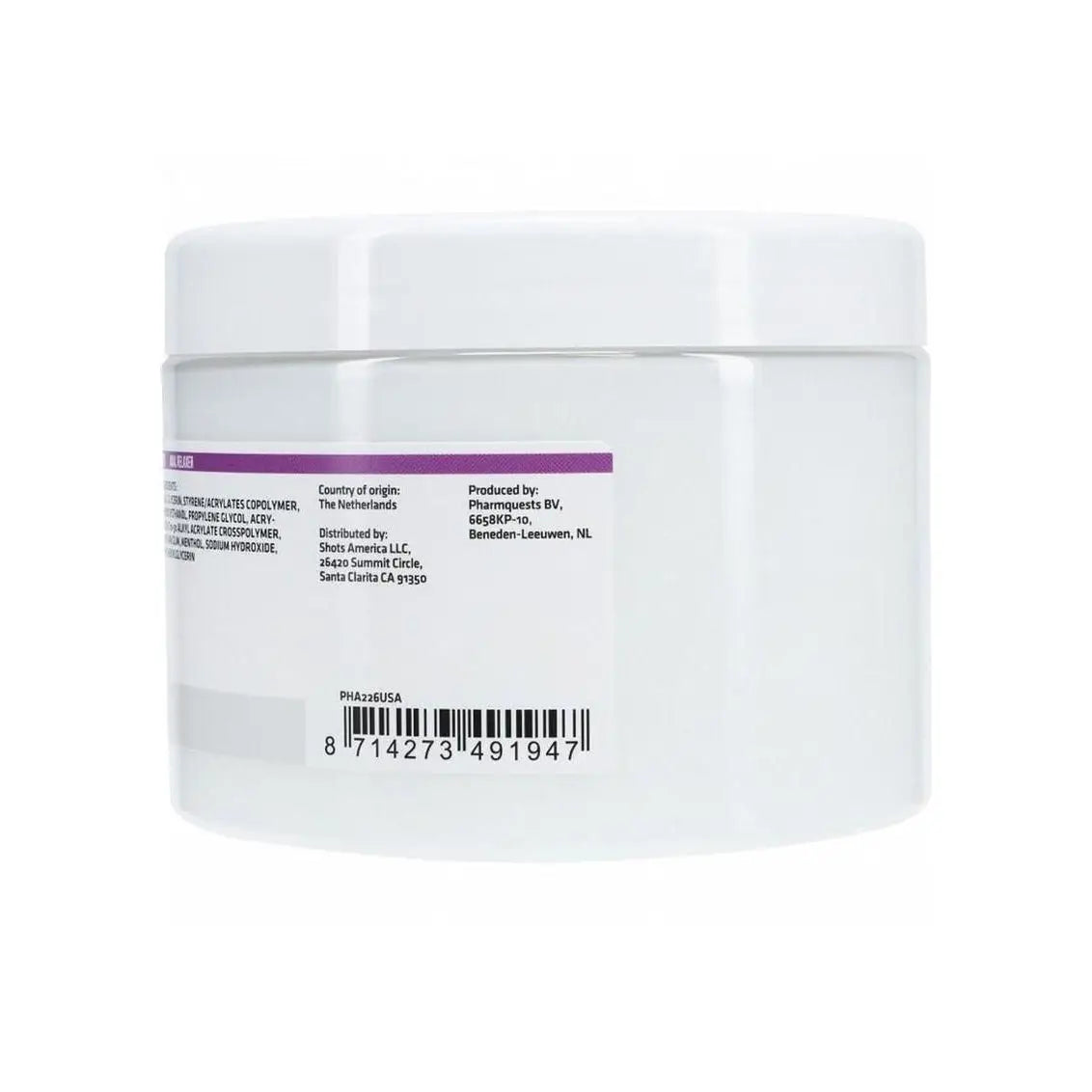 Fist It Anal Relaxer Water Based Lubricant