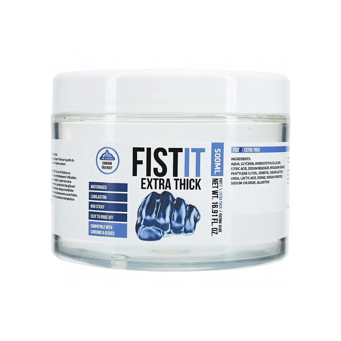 Shots Fist It Extra Thick Water Based Lubricant 16.9 fl. oz.