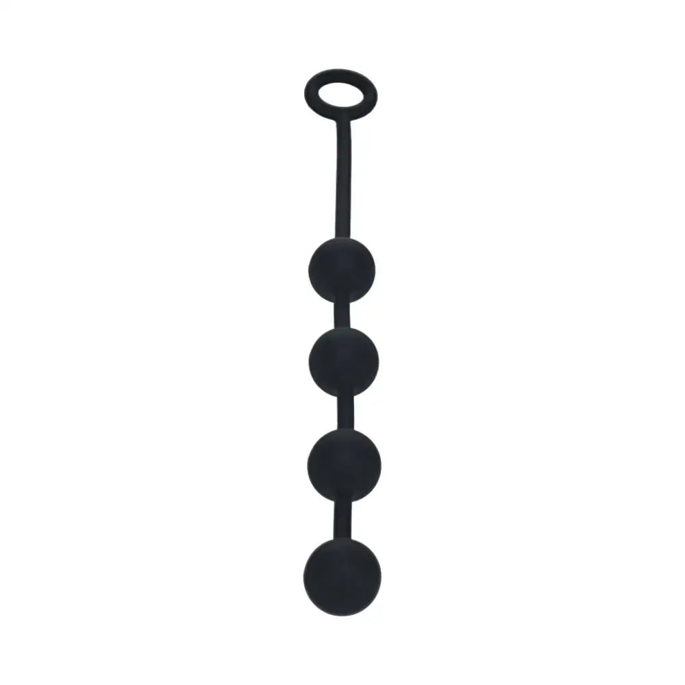 Shots LEVELZ Round Silicone Anal Balls Black / Medium