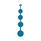 Shots LEVELZ Round Silicone Anal Balls Teal / XXL