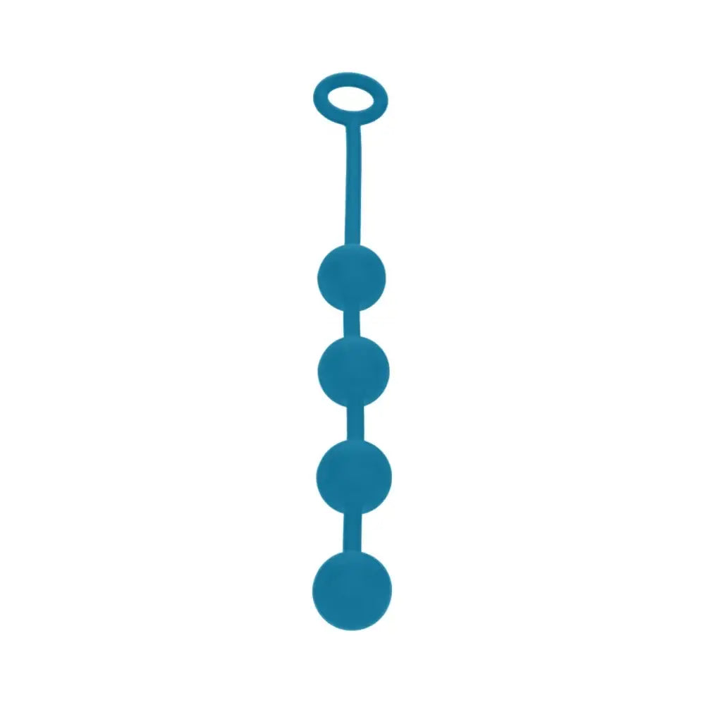 Shots LEVELZ Round Silicone Anal Balls Teal / Medium