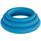 Shots LEVELZ Silicone C-Ring Set of 3 Teal / L/XL/XXL / Classic