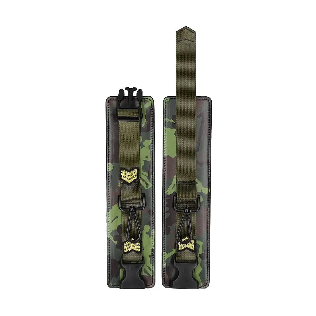 Army Bondage Kit for Playful Fun includes Breathable Ball Gag - Camo - Restraints
