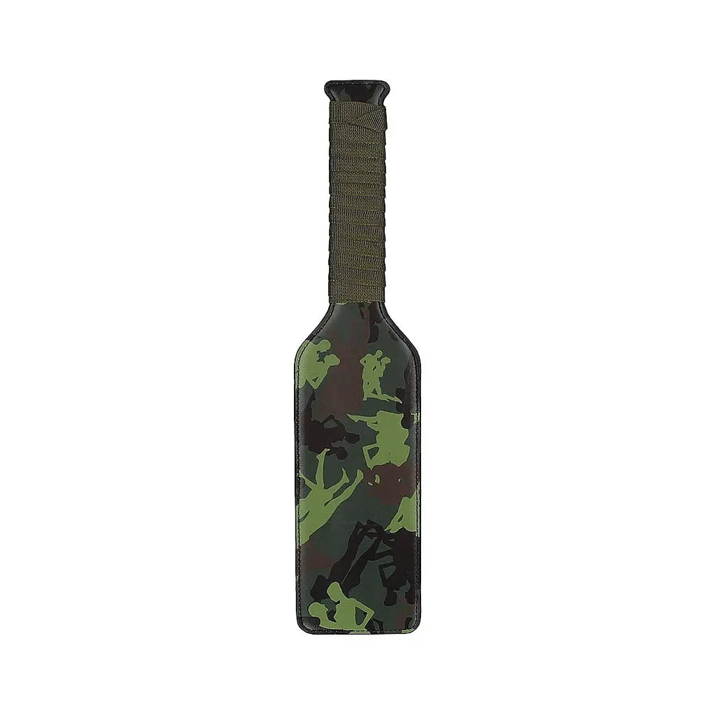 Army Bondage Kit for Playful Fun includes Breathable Ball Gag - Camo - Restraints