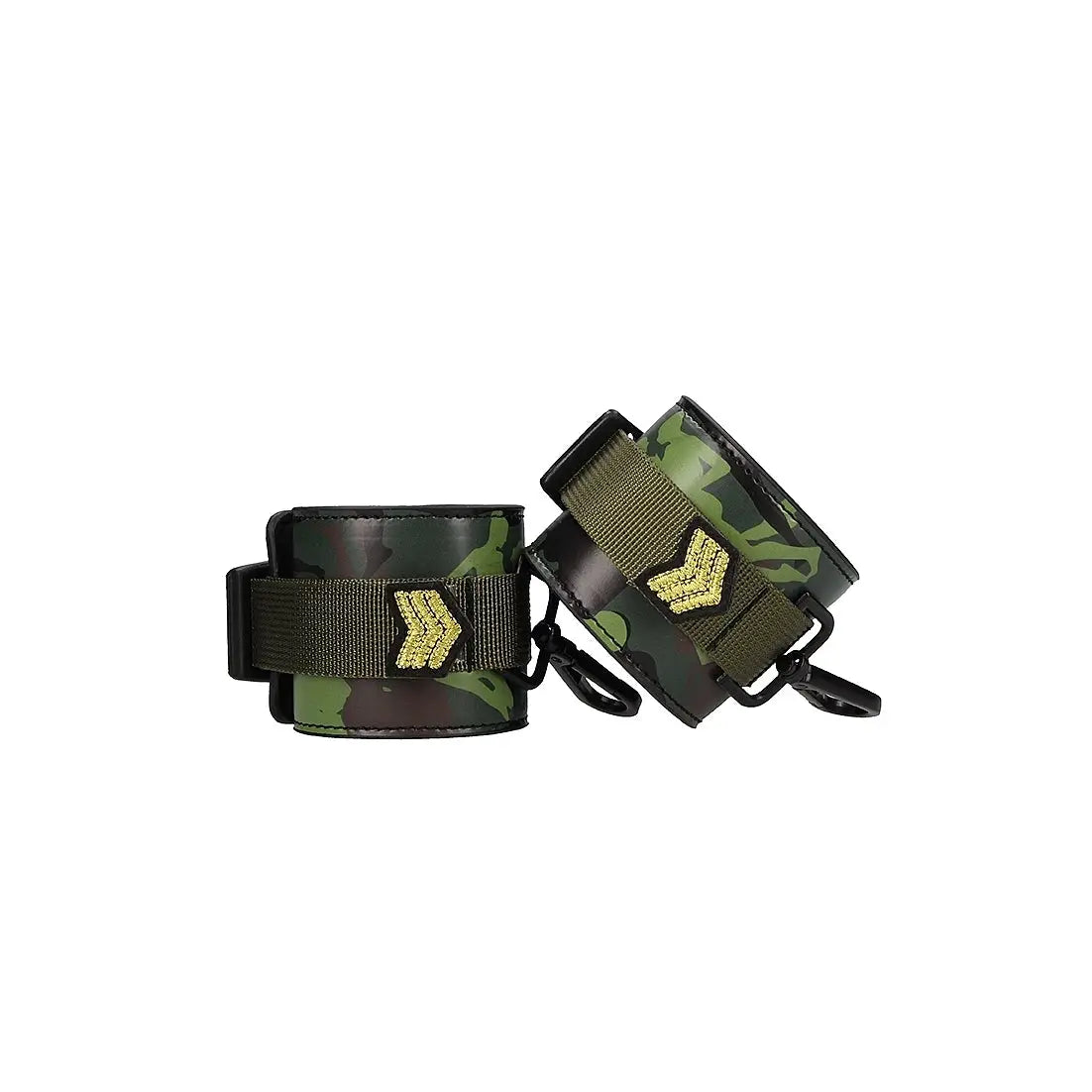 Army Bondage Kit for Playful Fun includes Breathable Ball Gag - Camo - Restraints