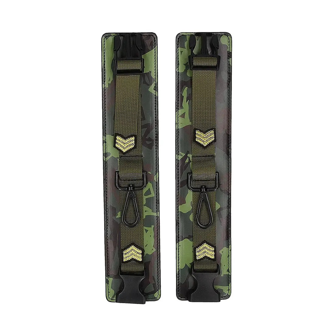 Army Bondage Kit for Playful Fun includes Breathable Ball Gag - Camo - Restraints