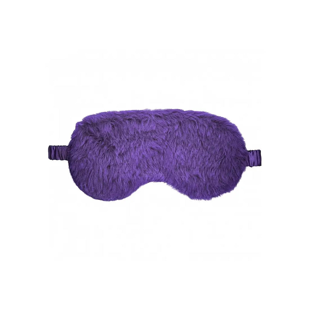Shots Ouch! Fluffy Blindfold Purple