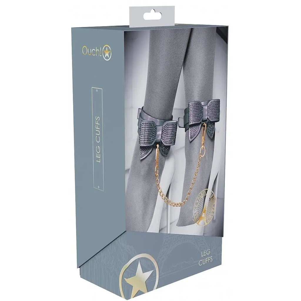 Shots Ouch! Paris Collection Leg Cuffs - Rolik®