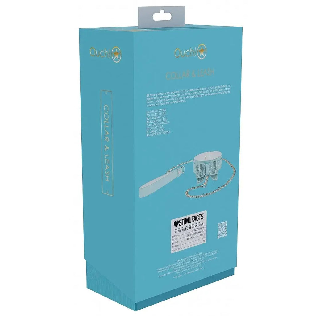 Shots Ouch! Paris Collection Collar with Leash - Rolik®