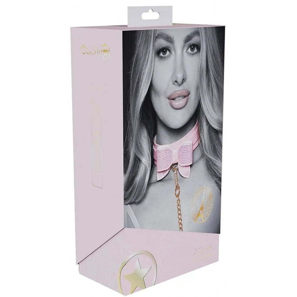 Shots Ouch! Paris Collection Collar with Leash - Rolik®