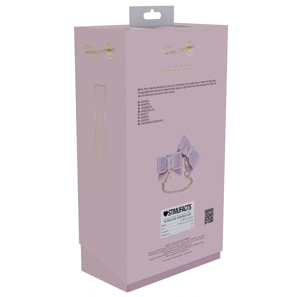 Shots Ouch! Paris Collection Handcuffs - Rolik®