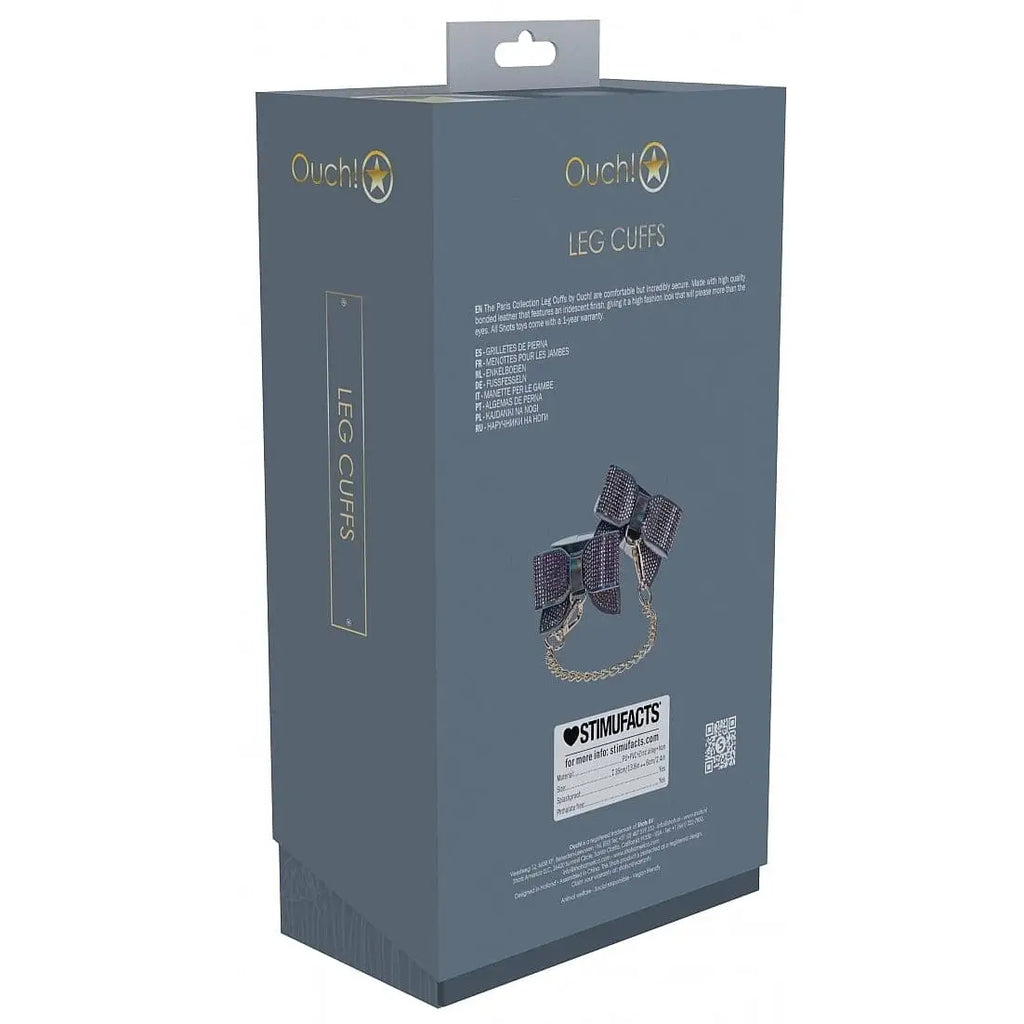 Shots Ouch! Paris Collection Leg Cuffs - Rolik®