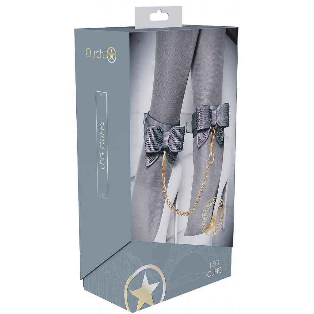 Shots Ouch! Paris Collection Leg Cuffs - Rolik®