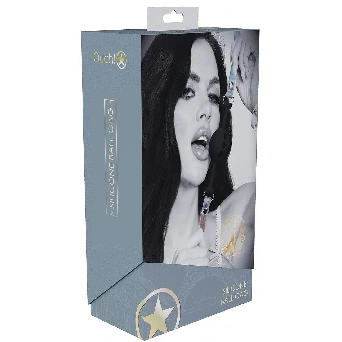 Shots Ouch! Paris Collection Silicone Ball Gag - Rolik®