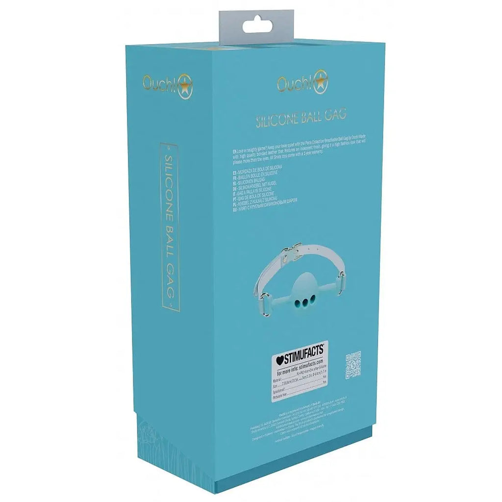 Shots Ouch! Paris Collection Silicone Ball Gag - Rolik®