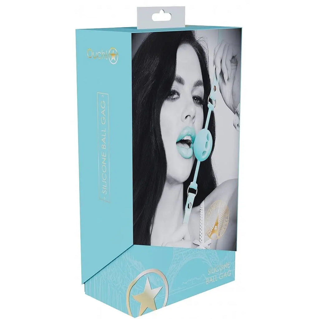 Shots Ouch! Paris Collection Silicone Ball Gag - Rolik®