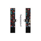 Ouch! Old School Tattoo Printed Hand Cuffs - Black - Restraints