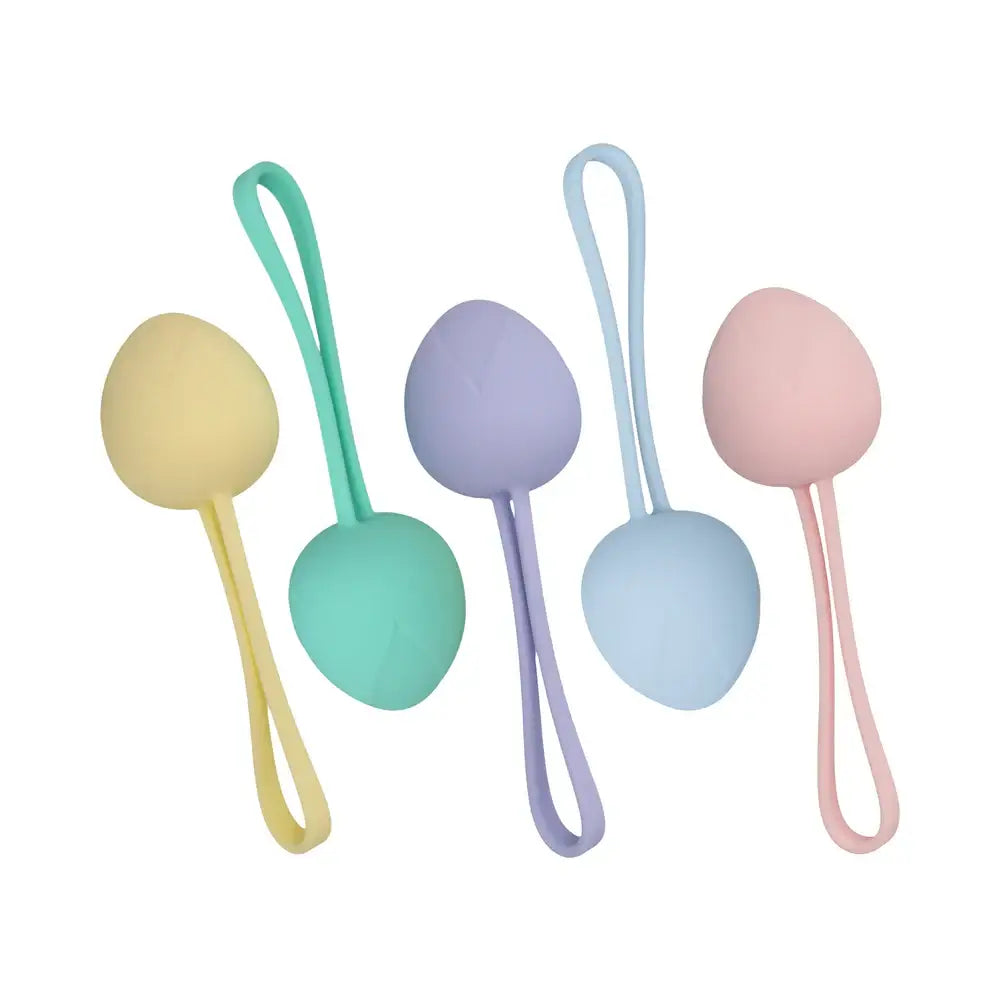 LoveLine PelviFit Berry 5 Weight Kegel Kit - Kegels