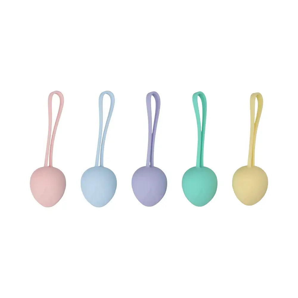 LoveLine PelviFit Berry 5 Weight Kegel Kit - Kegels