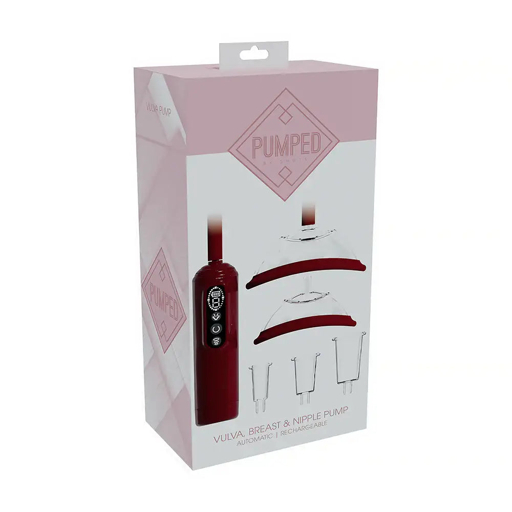 Shots Pumped Automatic Vulva Breast & Nipple Pump | USB Rechargeable