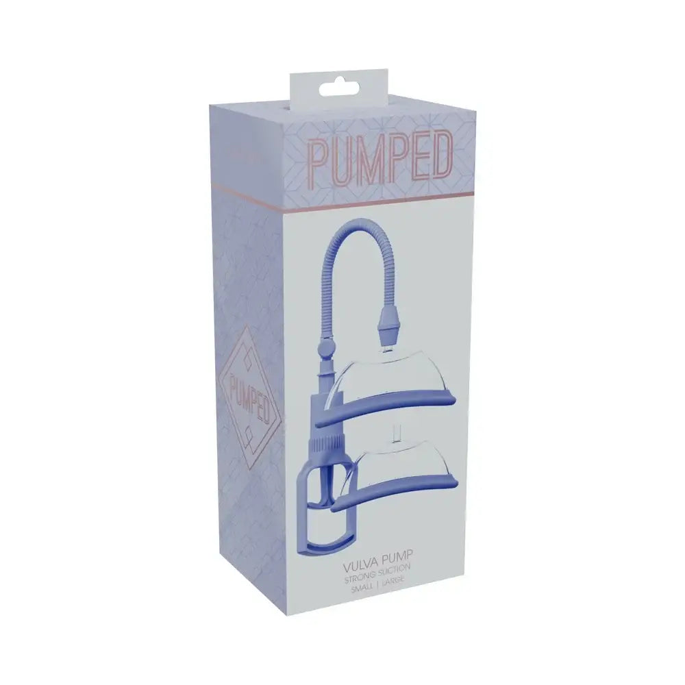 Shots Pumped Manual Vulva Pump Kit | 2 Cups Hose & Hand