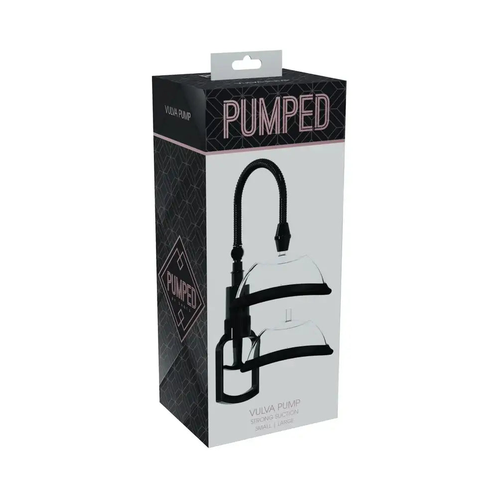 Shots Pumped Manual Vulva Pump Kit | 2 Cups Hose & Hand