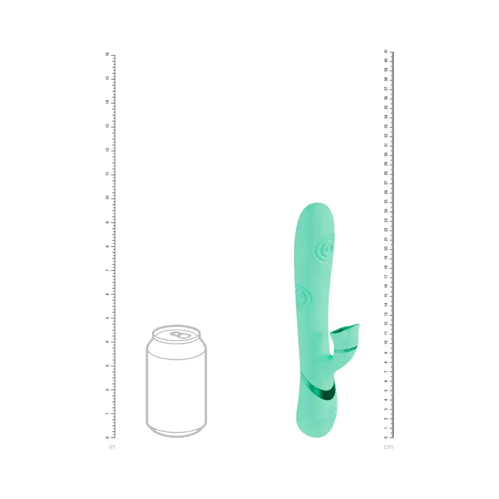 VIVE Fiore G-Spot Air Wave and Tapping Flared Clit Stimulator - Vibrator