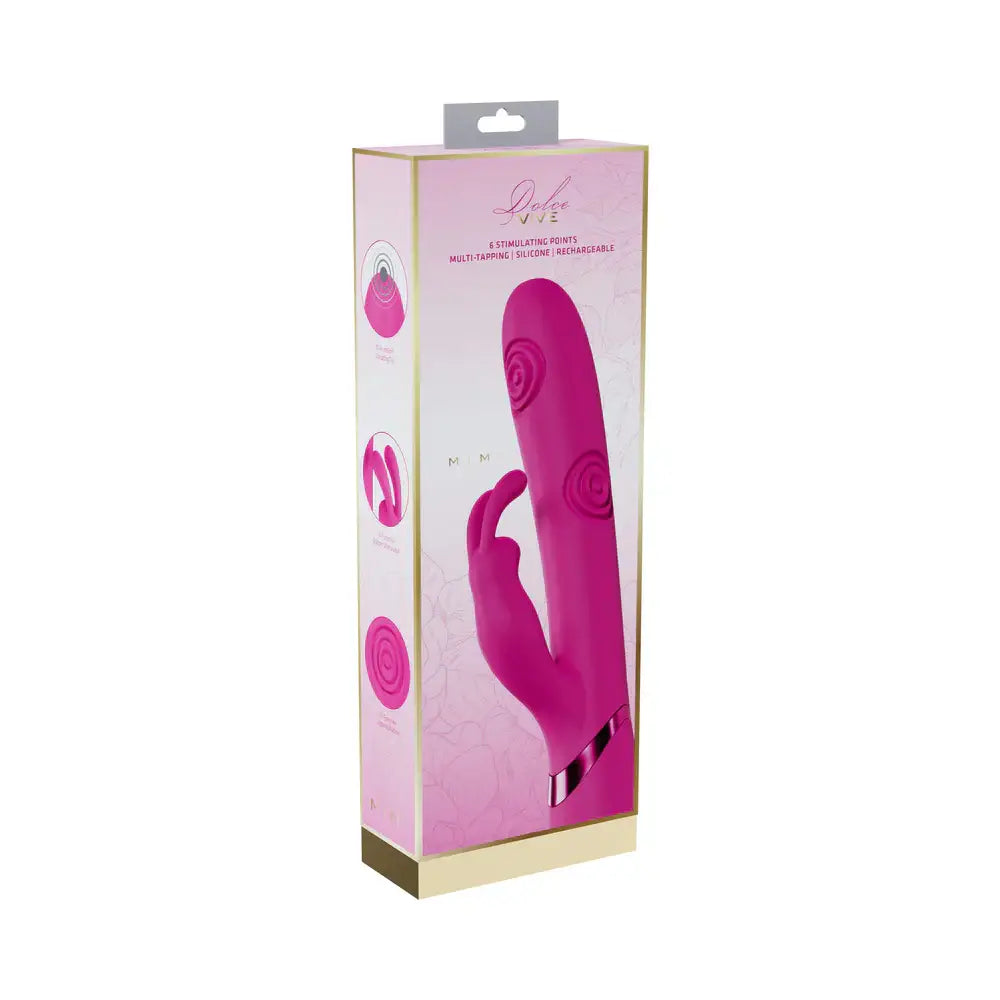 VIVE Mimi G-Spot Vibrating and Tapping Rabbit Vibrator