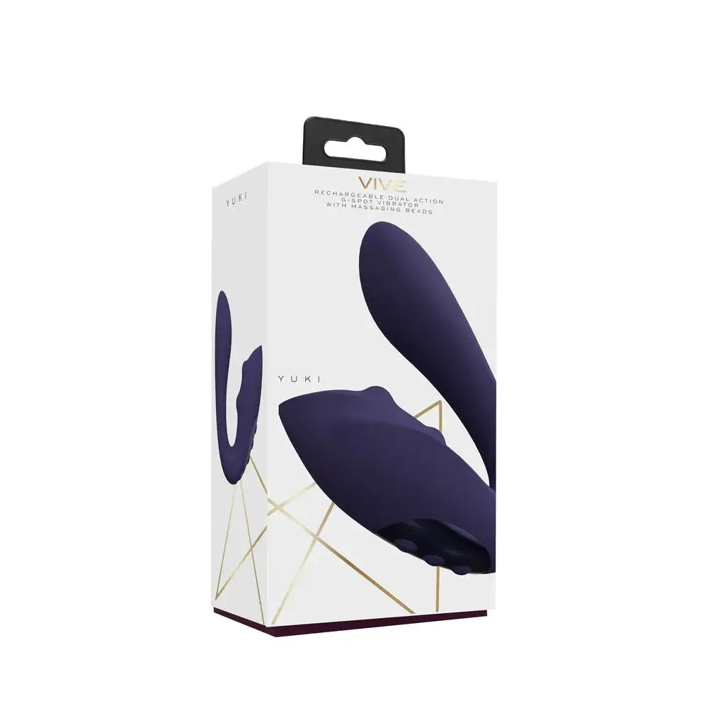 Vive Yuki Dual Motor G - Spot Vibrator with Massaging Beads - Rolik®