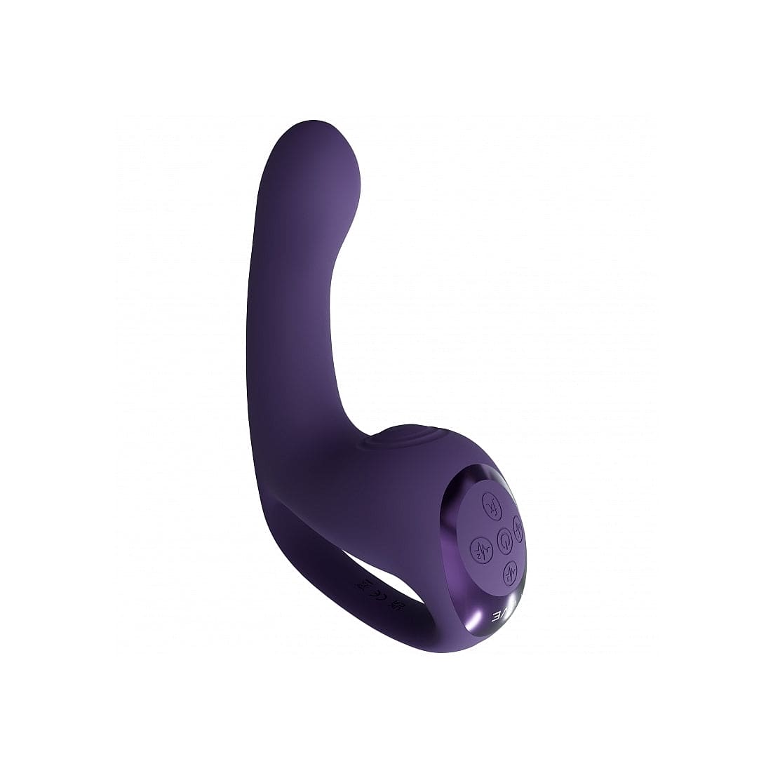 Shots Vive Riko Triple Thumper with Finger Motion Vibrator Purple - Rolik®