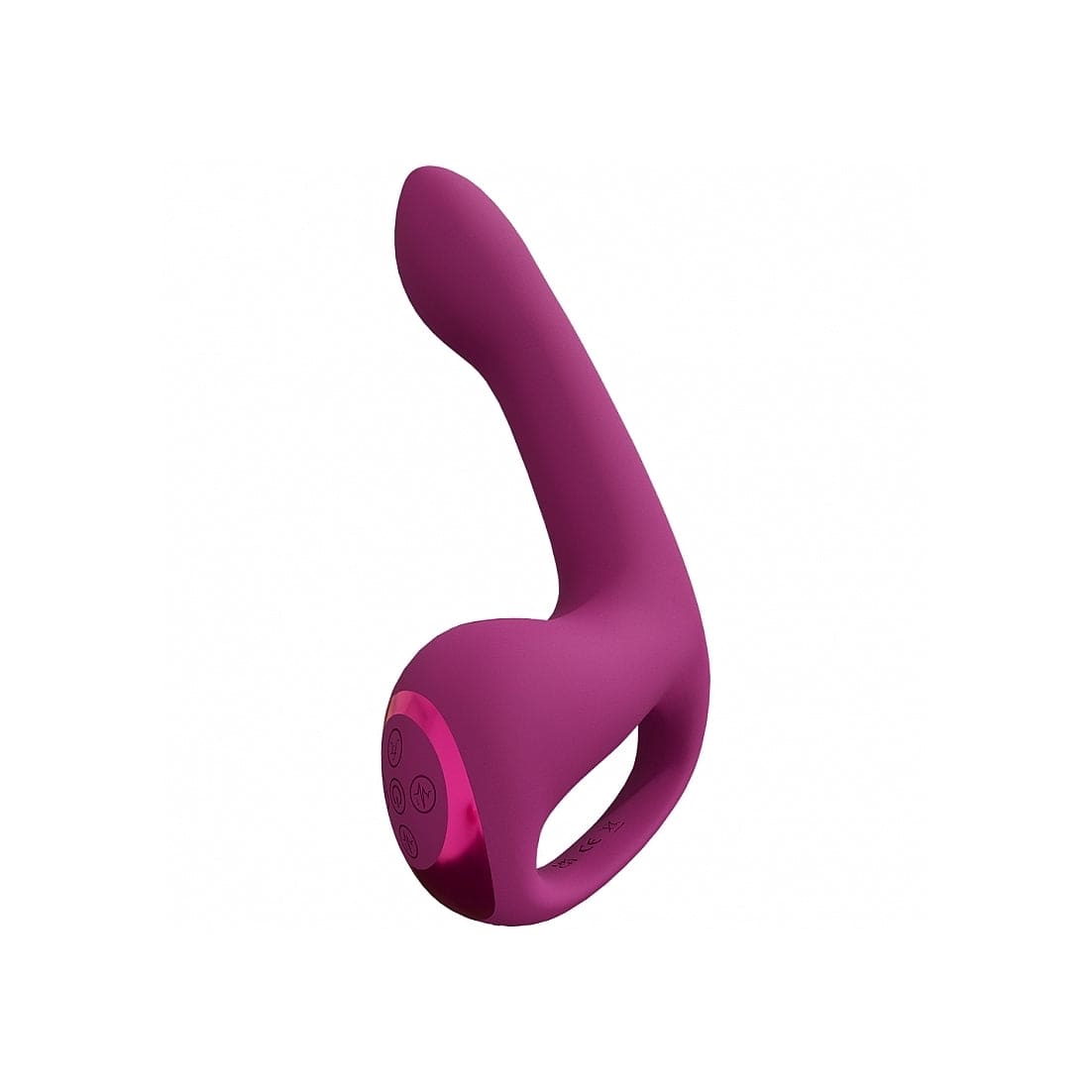 Shots Vive Riko Triple Thumper with Finger Motion Vibrator Pink - Rolik®